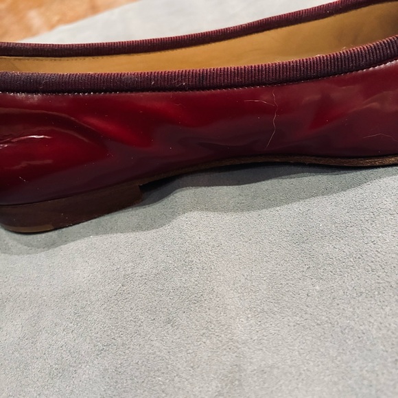 CHANEL Women's Deep Red Loafers - Picture 10 of 12